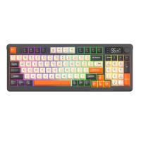 M96 Teclado inalámbrico Bluetooth de doble modo para juegos mecánicos PBT Ball Cap con mando de pantalla - details 21