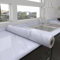 Pegatina de Pared de Mármol Vinílico Papel Tapiz Adhesivo Impermeable para Baño, Cocina, Armario - details 1