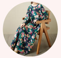 Vestido Vintage de Algodón de Manga Larga Talla Grande, Elegante y Suelto para Mujeres - details 49