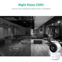 EDUP Mini EDUP 3MP WiFi cámara IP WIFI seguimiento automático Tuya cámara inteligente CCTV PTZ cámara de vigilancia de red - details 5