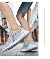 Zapatillas de correr de verano para hombre, zapatillas ligeras y transpirables de malla de aire para hombre, calzado para correr al aire libre, caminar, entrenamiento atlético - details 23