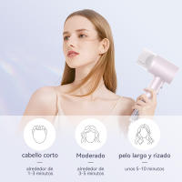 ANLAN Secador de Cabello de Alta Velocidad Cuidado del Cabello de Iones Negativos de 100 Millones (rosa) - details 6