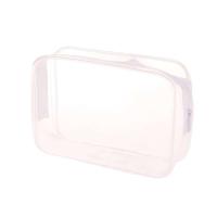 Bolsas de almacenamiento de lavado portátiles para mujer, organizador con cremallera, bolsa de cosméticos, transparente, a la moda, 1 unidad - details 21