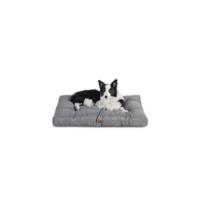 Bedsure Cama Ortopédica para Perro Pequeño - Colchón Lavable para Perro M, Desenfundable con Espuma de Espuma de Huevos, 76x51x7.6 cm, Gris - details 14