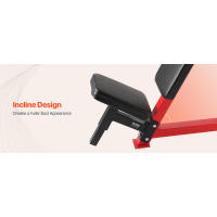 VEVOR hine, juego de prensa, banco plano inclinable ajustable con brazos convergentes independientes, equipo superior, equipo de gimnasio en casa Fiess - details 3