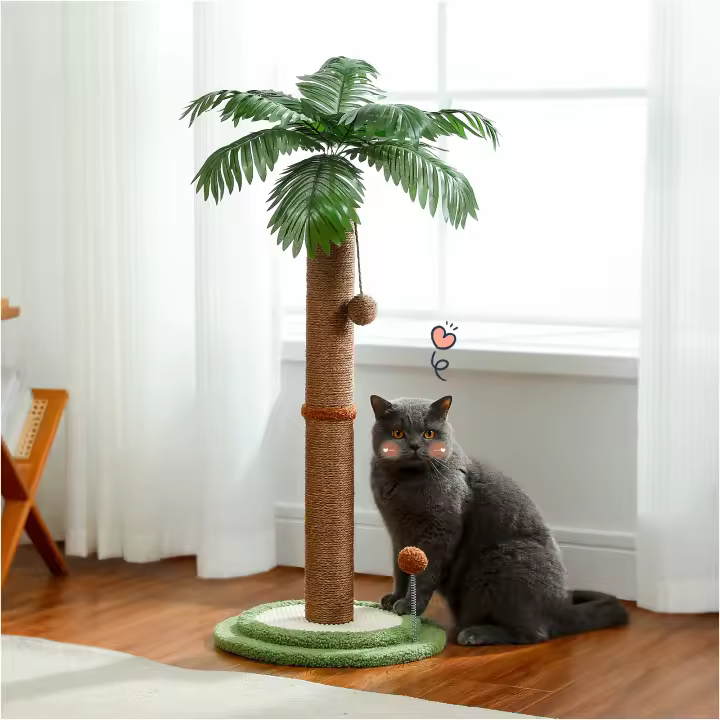 Rascador para Gatos de 85CM, Rascador Lindo con Cuerda de Sisal para Gatos, Rascador Interior para Gatos - 1