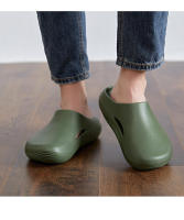 Nuevas zapatillas Bread Hole, suela gruesa, antideslizantes, cómodas, para parejas, sandalias para exteriores, zapatos Unisex - details 23