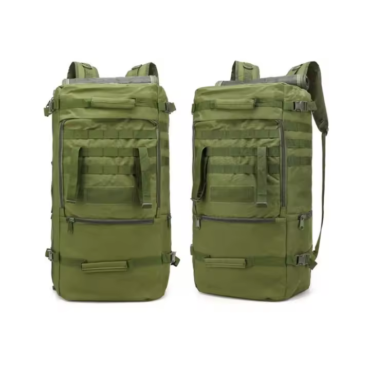 Mochila de escalada al aire libre de gran capacidad de 60L, bolsas deportivas de senderismo de viaje - 1