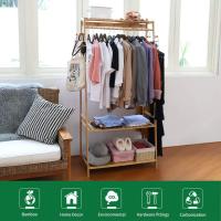 Blanco con Estante:Perchero Burro Resistente, Colgadores de Ropa, Barra para Colgar, Burras para Zapatos, Sombreros, Bolsos - details 11
