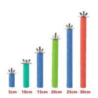 Juguetes para masticar pájaros para mascotas, perchas para loros, plataforma de soporte, jaula de juguete, molienda de patas, juguetes limpios para mordeduras de loro, periquito, productos para mascotas, 1Pc - details 1