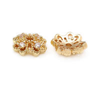 Accesorios de Joyería DIY de Alta Calidad Abalorios de Cuarzo de Brasa Dorada de 18K - details 23