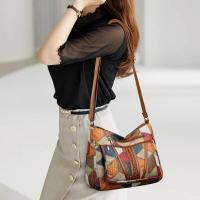 Bolso de mano elegante Vintage a la moda para mujer, bandolera Retro combinable con múltiples bolsillos a la moda para uso diario, mochila de lujo de alta gama - details 1