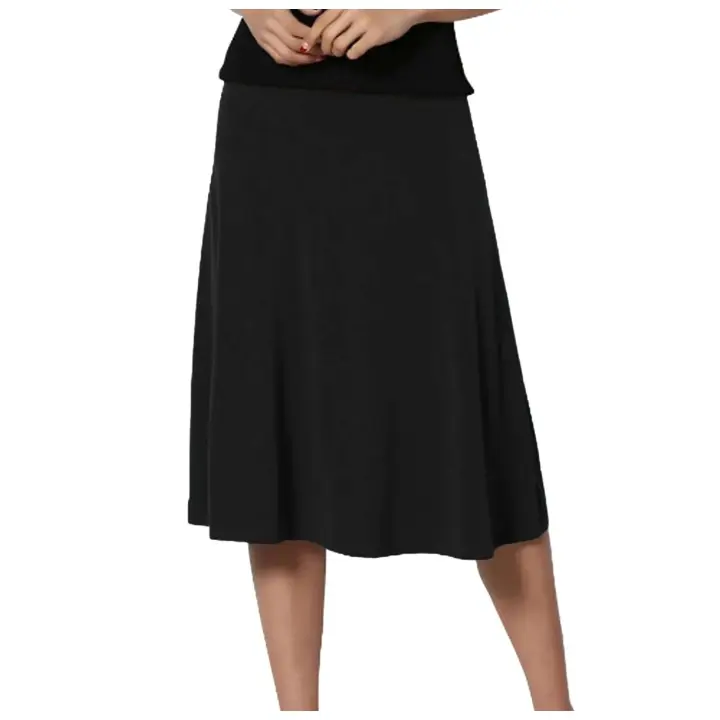 Vestido elegante holgado y plisado de talla grande para mujer, falda de cintura alta, Color sólido, ropa de calle de fiesta, primavera y verano - 1