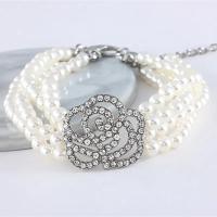 Collar de perlas con diamantes de imitación para perro, joyería de moda para cachorro y gato, Rosa Artificial, accesorios para mascotas - details 10