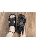 Sandalias de verano 2025 para hombre Cómodas, transpirables, resistentes al desgaste con estampado de cocodrilo y película de aire esponjado para playa - details 0