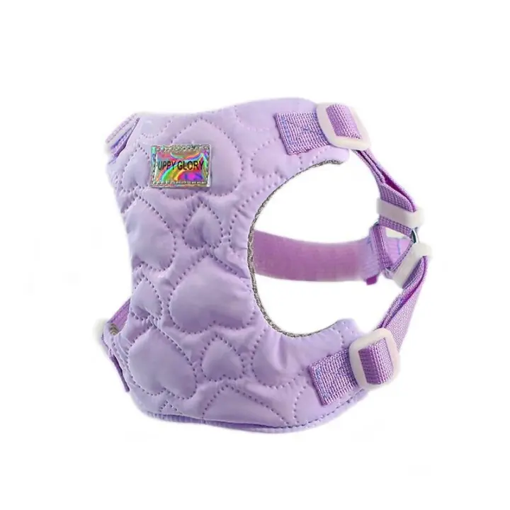 Arnés ligero perros, chaleco impermeable cachorros, arnés pequeños, medianos grandes, Bulldog, bonito corazón de amor, correa el - 1