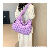 Bolso de hombro tipo bandolera con diseño de nubes plisadas para mujer, bolso de mano de gran capacidad con doble cara y doble tirón - details 40