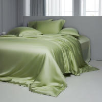 Juego de Ropa de Cama de Alta Calidad Tencel Lyocell Color Sólido, Sencillo, para Cama de Rey - details 2