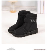 Botas de nieve de gran tamaño para mujer, zapatos cálidos de terciopelo de algodón, impermeables y antideslizantes, novedad - details 18