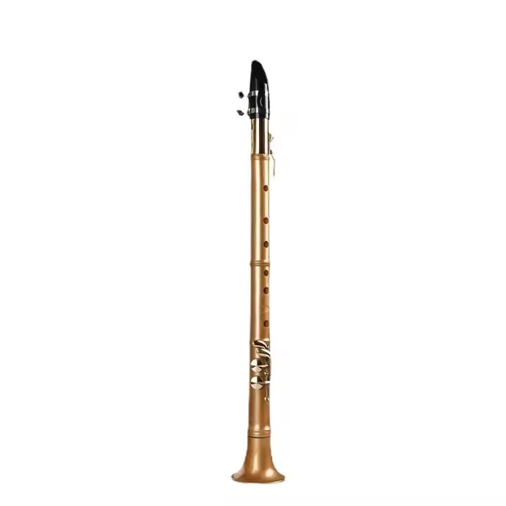 Mini saxofón Alto F Key, saxo de bolsillo de cobre con bolsa y cañas, nuevo estilo, instrumento Musical portátil - 1