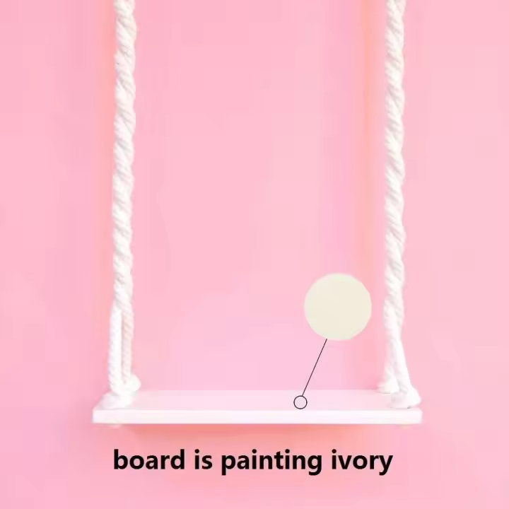 Accesorios para recién nacidos, Columpio, Muebles de madera para bebés, Accesorios para sesiones fotográficas - 1