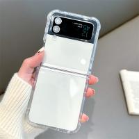 Funda para Samsung Galaxy Z Flip4, carcasa protectora plegable, funda de silicona transparente - details 1