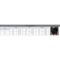 Conjunto deportivo Top deportivo transpirable, secado rápido, cuello en V, tejido de nailon - details 1