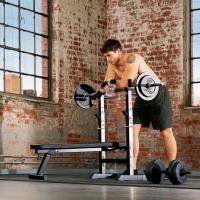 Banco de Pesas Plegable Ajustable para Entrenamiento en Casa Ideal para Press Banca y Ejercicios de Fitness Soporte Barra Pesas Incluido - details 2