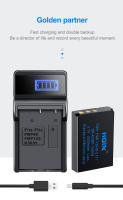 HQIX para cámara Praktica 20-Z35S 18-Z36C NP-120/B cargador de batería - details 14