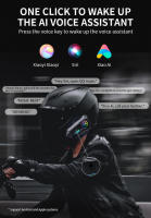 Auriculares inalámbricos para casco de motocicleta, audífonos impermeables con Bluetooth 5,3, manos libres, Kit de teléfono, reproductor de música MP3, altavoz para Moto - details 6
