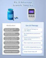 Dispositivo Ayuda para Dormir KTS CES de 35 Niveles para Alivio de Insomnia Migraine Depresión Dormir Rápido - details 21