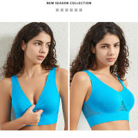 Sujetador deportivo de color sólido para mujer, top de fitness, gimnasio, yoga, entrenamiento atlético, suave, acolchado - details 11
