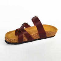 Zapatos de cuero para hombre y mujer, con suela suave antideslizante, tipo chanclas, para la playa, de verano. - details 7
