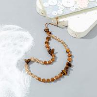 Cadena de grava para teléfono móvil, cuerda antipérdida, cadena de cuentas con letras, correa para teléfono móvil, cordón de cuentas de piedra de cristal, cordón para teléfono móvil - details 5