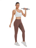 Leggings Deportivos de Hilo Sin Costuras de Alta Cintura Pantalones de Yoga para Mujeres con Bolsillo - details 20