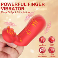 Vibrador Mini de Dedo 10 Modos de Vibración Estimulador de Clítoris y Pezón - details 2