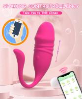 Vibrador de Mujer con Control Remoto Bluetooth App Estimulador de Clítoris Wearable Masajeador Vaginal Juguete Sexual para Mujeres - details 1