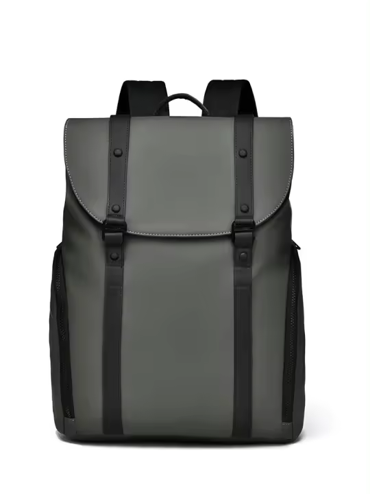 Mochila acolchada de moda para ordenador portátil, bolso escolar para estudiantes universitarios, sensación de alta gama a la moda para viajes y viajes - 1