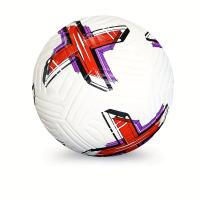 Balón de fútbol profesional de tamaño 5, resistente y seguro, fabricado en material PU, ideal para entrenamiento y diversión - details 3
