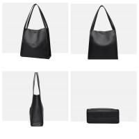 Bolso de hombro de cuero suave para mujer, bolsa de mano grande y sencilla de diseñador de lujo, nueva tendencia, 2023 - details 1