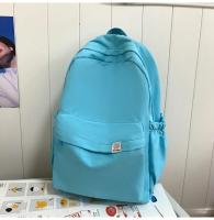 Mochila Impermeable de Nylon para Mujer Bolsa de Viaje Femenina Mochila Escolar para Niñas Adolescentes Bolsa de Libros de Color Sólido - details 40