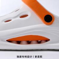 Agujero-zapatos antideslizantes para hombres, zapatillas de moda para exteriores, deslizamiento de las mujeres, sentido de gama alta vera - details 2