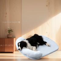 Estera refrescante extraíble duradera para mascotas, almohadilla de cama plegable y transpirable para perros, cojín lavable resistente al desgaste para mascotas y gatos - details 14