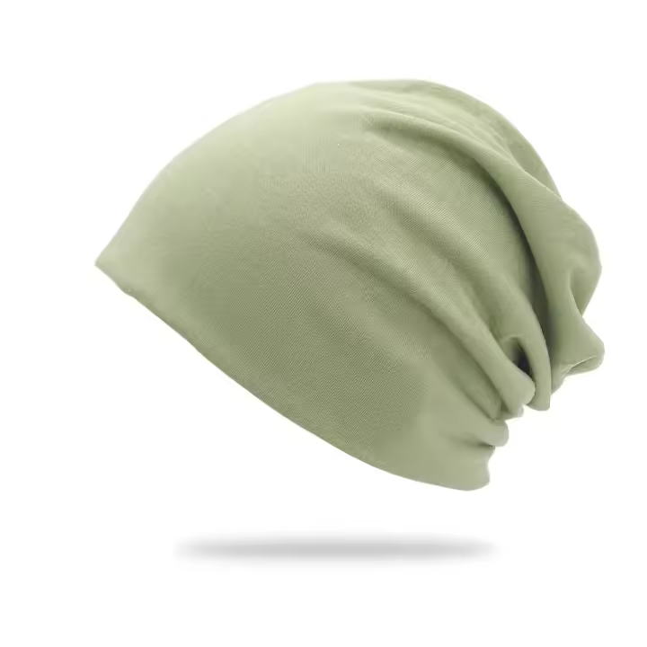 Gorro de Pijama de Algodón Ligero y Comodoso Gorro de Moda Hip-Hop para Hombres y Mujeres - 1