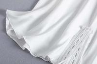 Conjunto de Pijama de Satén Delgado Estilo Kimono Blanco Traje de Baño de Moda para Mujeres - details 15