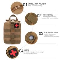 Bolsa de supervivencia para exteriores, caja médica para exteriores, bolsa SOS de gran tamaño, bolsa de primeros auxilios para exteriores, Kit médico, bolsa Molle EMT de emergencia - details 4