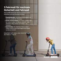 C2 Pro E, Patinete Eléctrico para niños y Adolescentes, máximo 16 km/h, 17 km de autonomía, 3 Modos de conducción - details 2