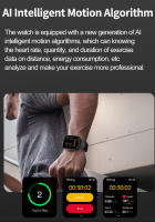 Reloj inteligente ET570, dispositivo con detección de frecuencia cardíaca, Bluetooth, llamada, función SOS, entrenamiento respiratorio, HD, novedad de 2024 - details 19
