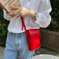 Bolso cruzado magnético de moda para mujeres Diseño vertical elegante Mini bolso de hombro de cuero PU Diseño minimalista para el teléfono - details 38