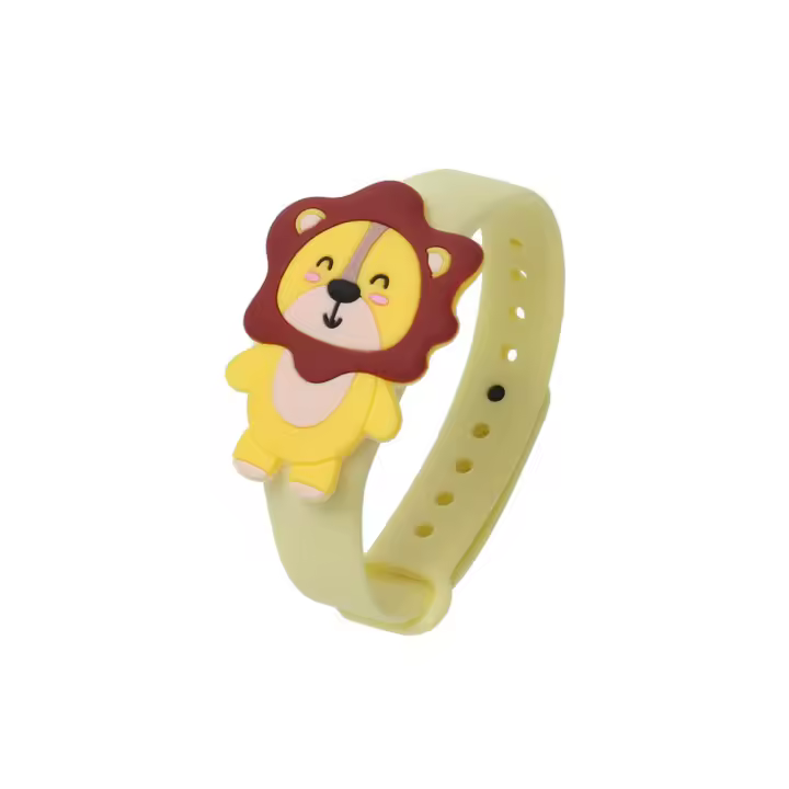 Pulsera de Silicona Repelente de Mosquitos Libre de DEET, Protección Larga al Aire Libre y en Casa, Adecuada para Niños - 1